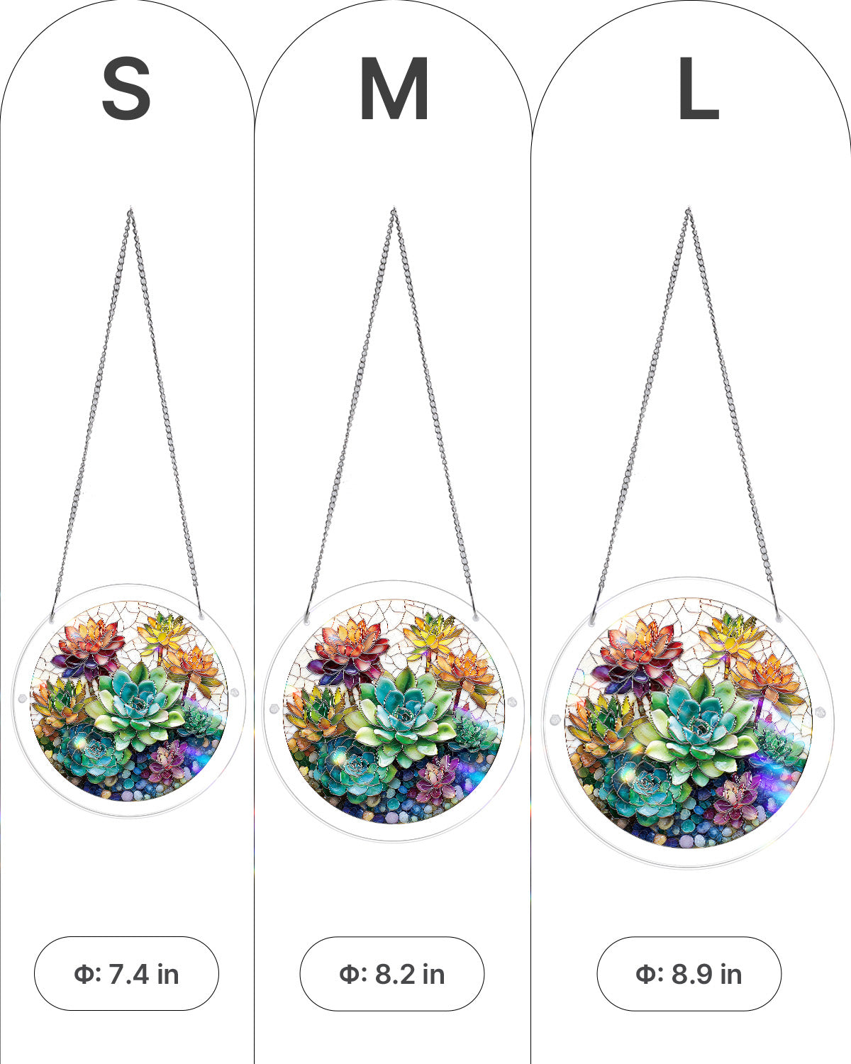 kaayee-succulent-garden-suncatcher-fensterbild-medium image 5