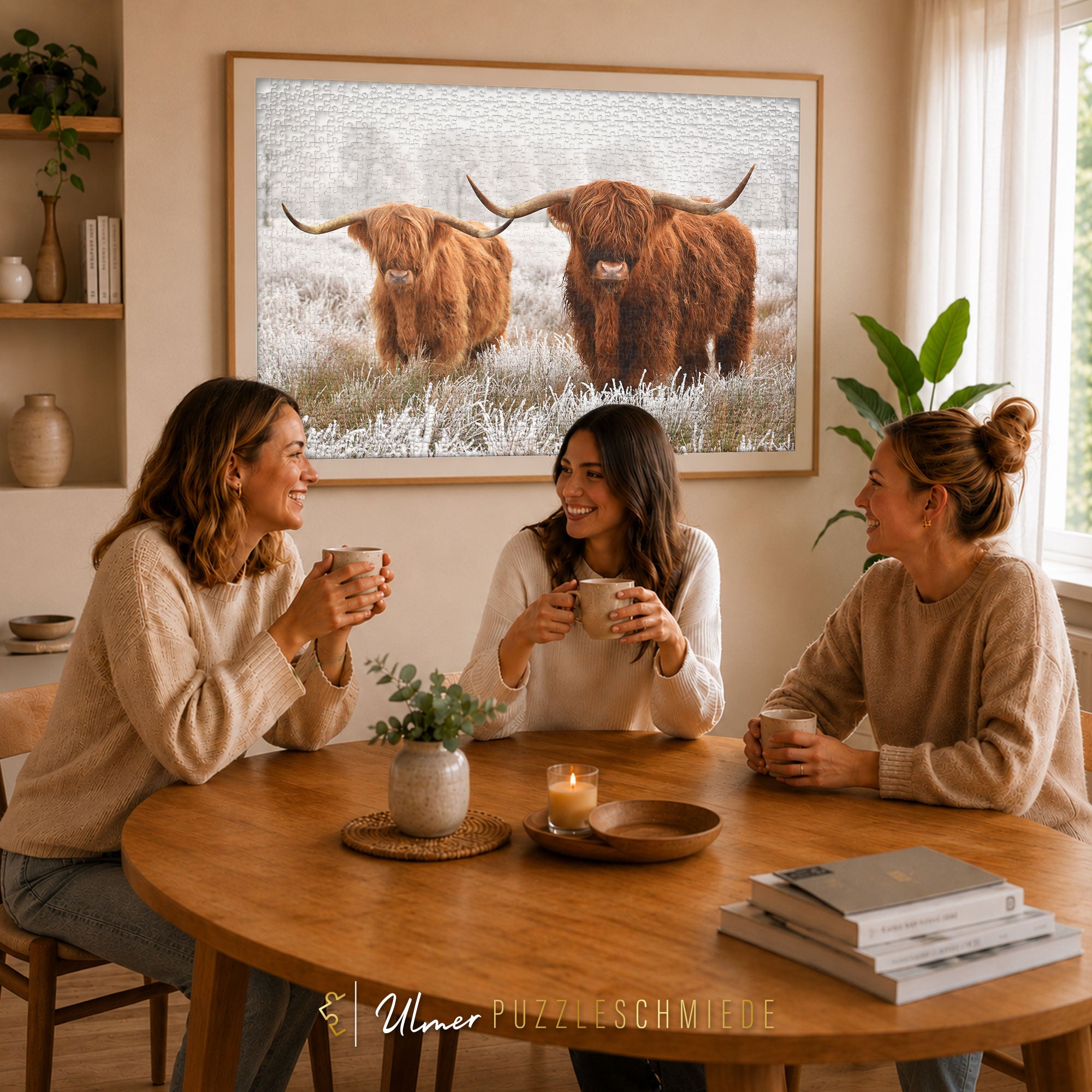 ulmer-puzzleschmiede-puzzle-2000-teile-winterfreunde-rinder-puzzle image 4
