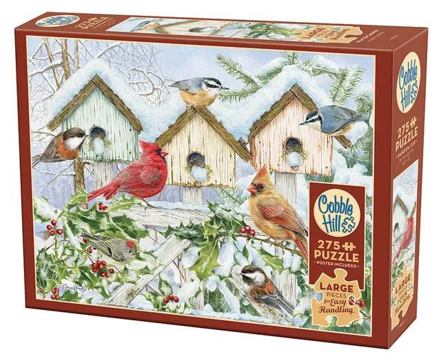 cobble-hill-easy-handling-275-winter-chorus-puzzle-275-teile image 1