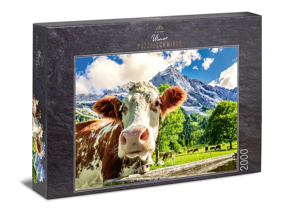 ulmer-puzzleschmiede-puzzle-2000-teile-zebra-savanne-puzzle-tiere image 1