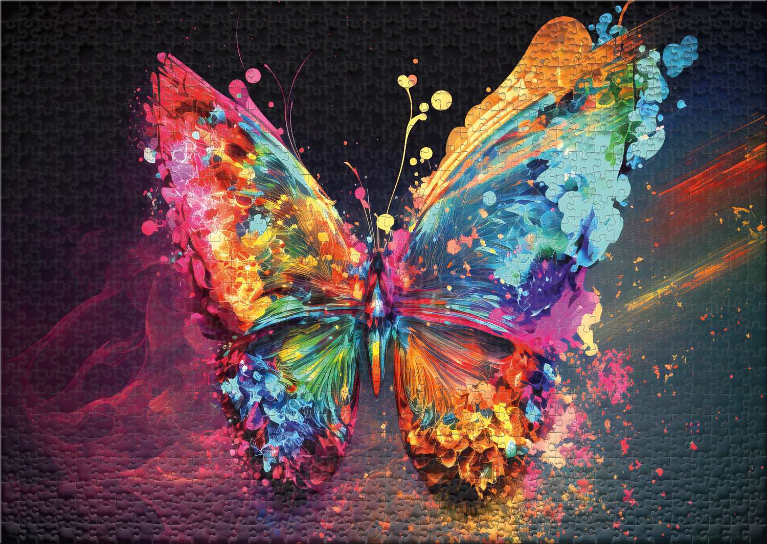ulmer-puzzleschmiede-butterfly-effekt-puzzle-1000-teile-schmetterling image 2