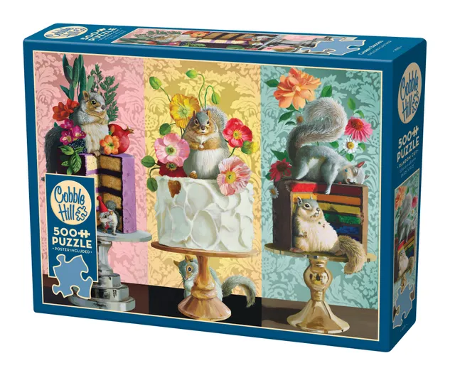 cobble-hill-500-piece-chubby-buddies-puzzle-500-teile-kuchen image 1