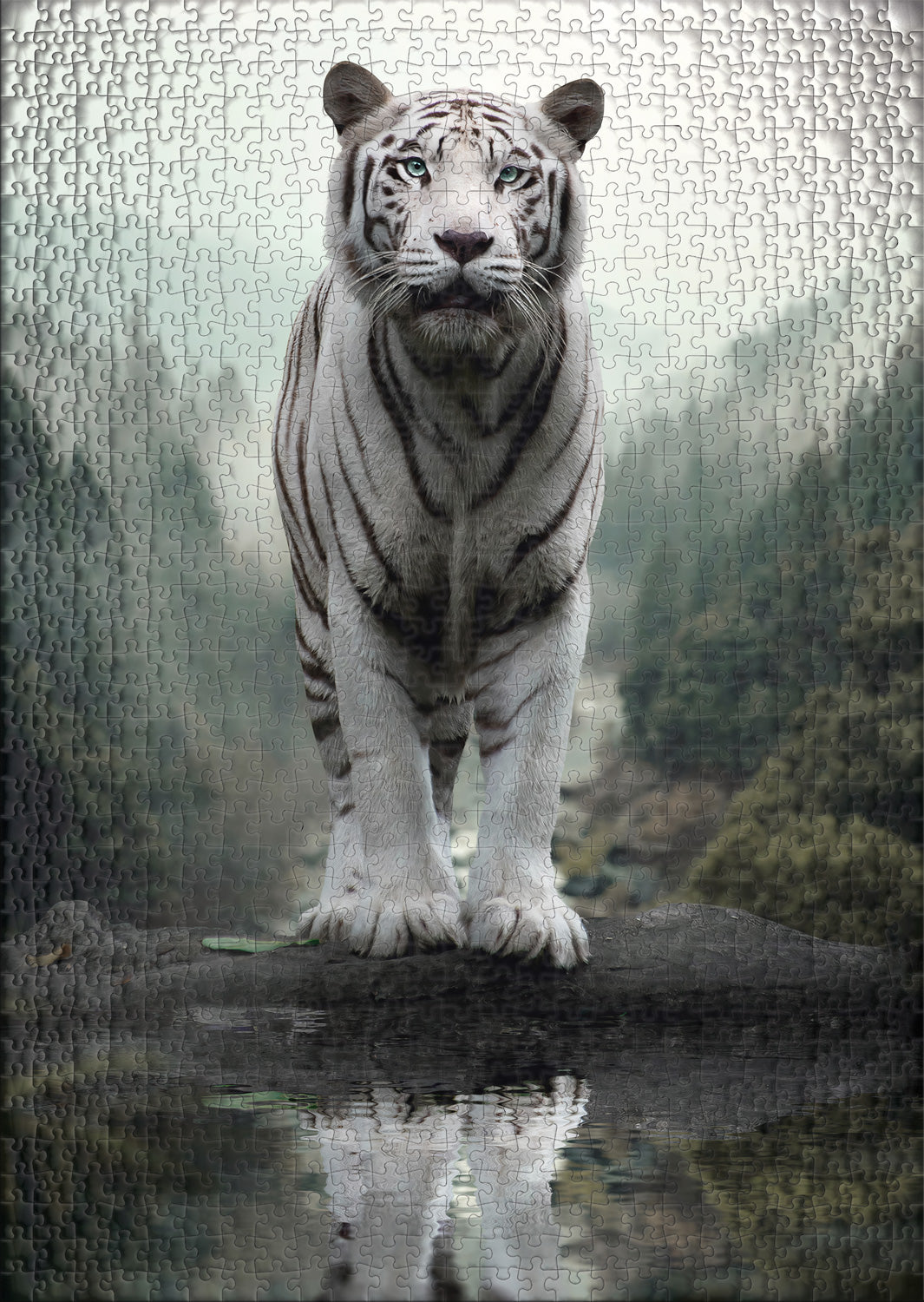 ulmer-puzzleschmiede-geist-der-wildnis-puzzle-1000-teile-tiger image 2