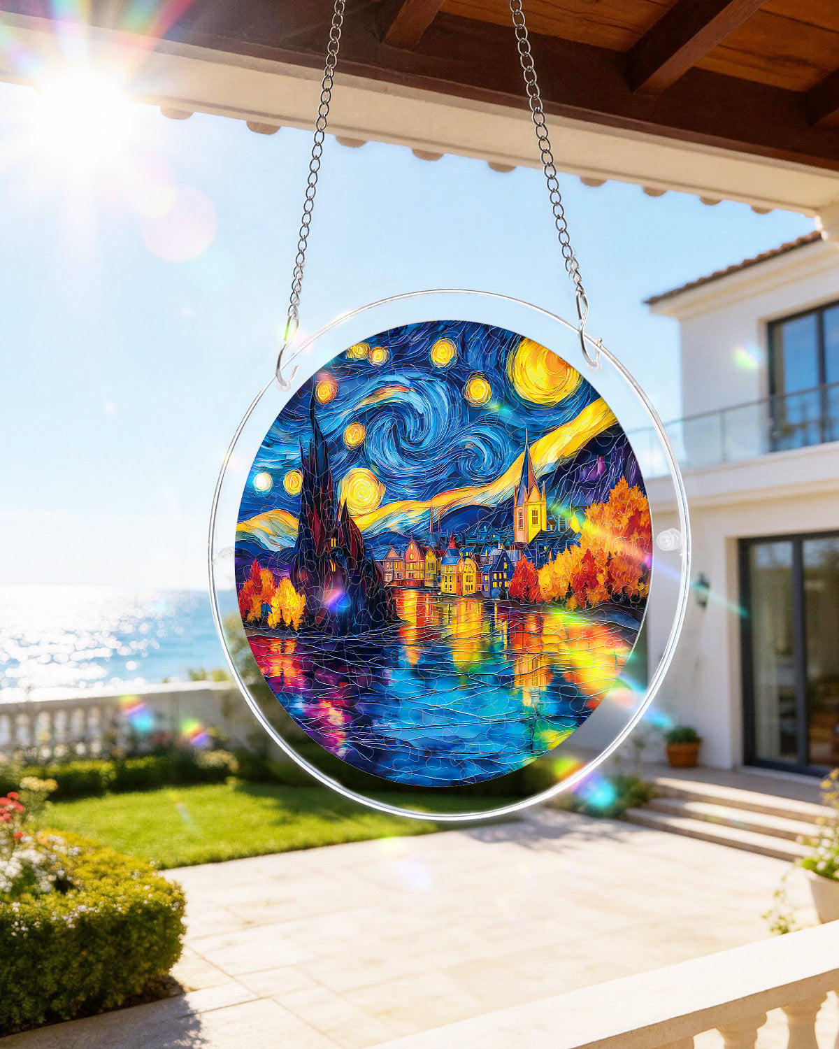 kaayee-suncatcher-puzzle-starlit-village-acrylpuzzle-small image 8
