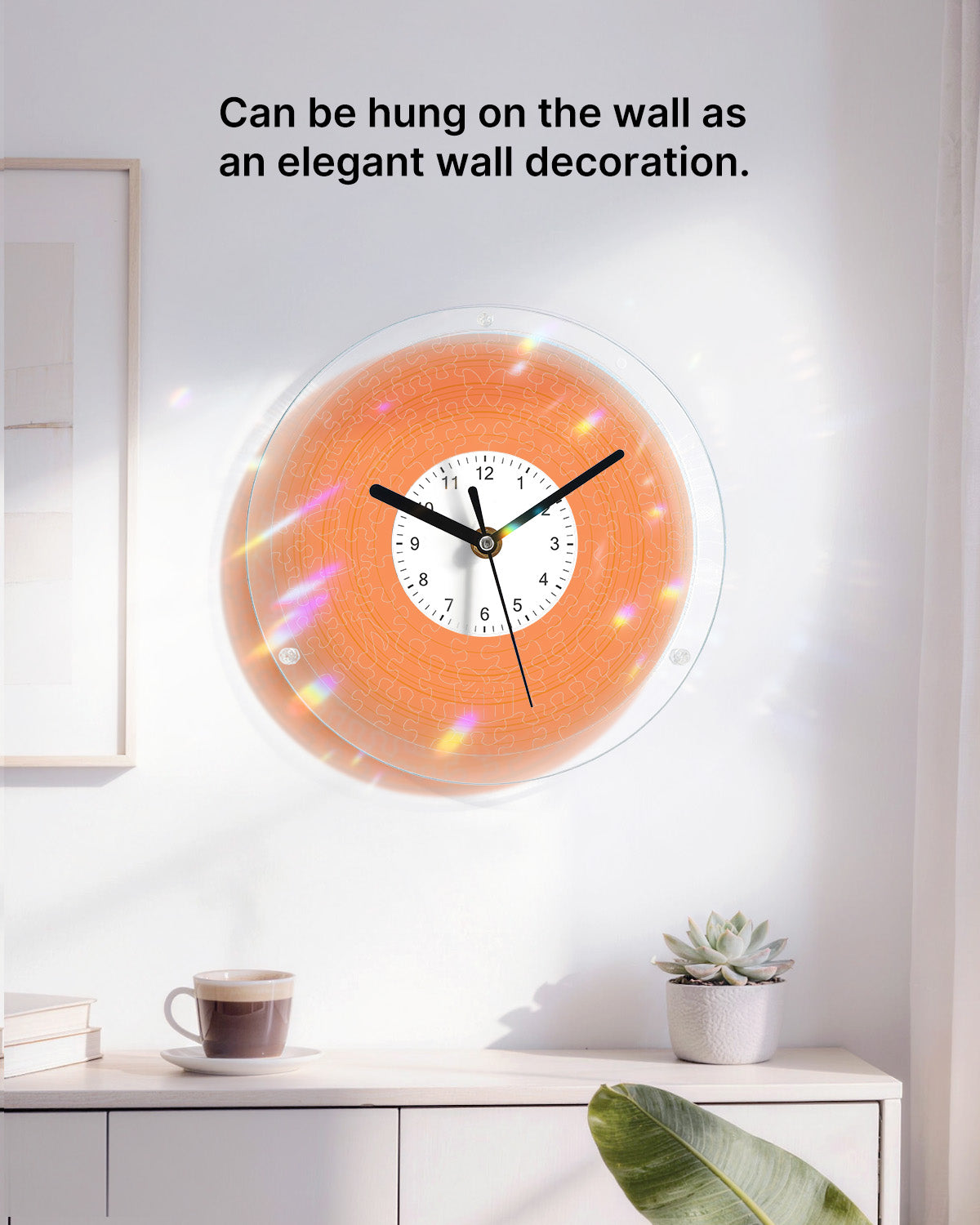 kaayee-clock-kit-vibrant-orange-puzzleuhr-regular-bastelset image 4