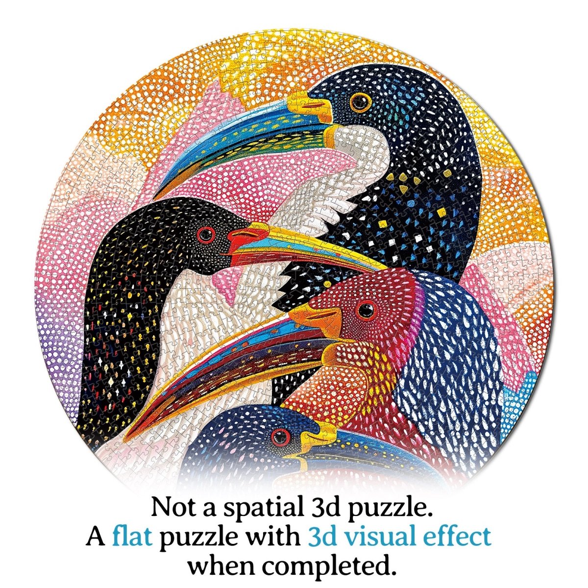 kaayee-realm-of-colorful-beaks-1000-teile-puzzle-pappe-eco-white-board image 5