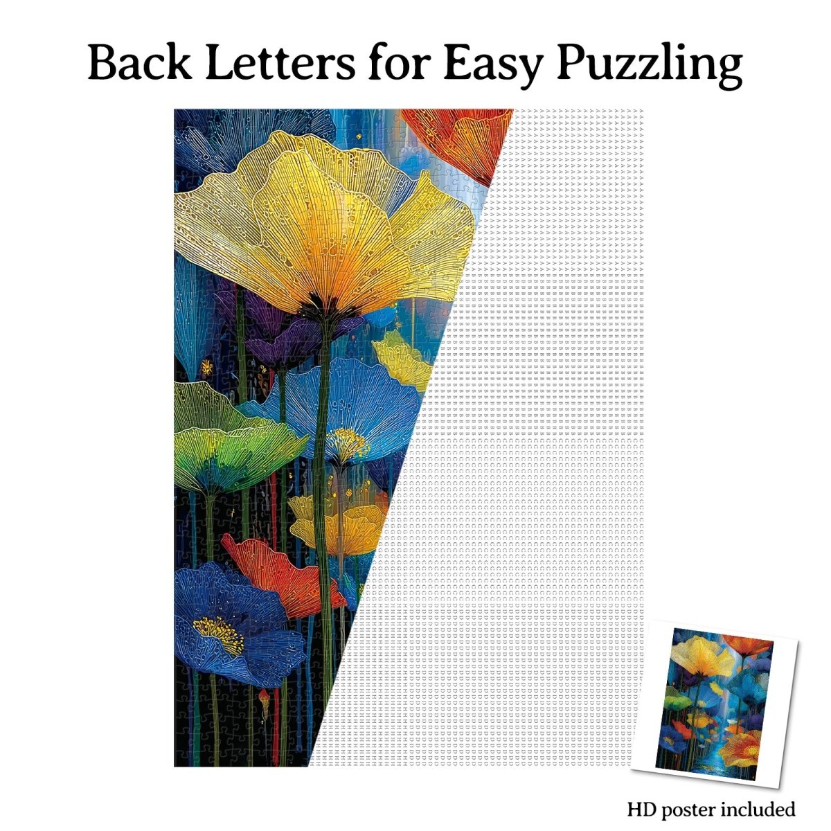 kaayee-cardboard-puzzle-floral-dreamscape-1000-teile-standard image 8