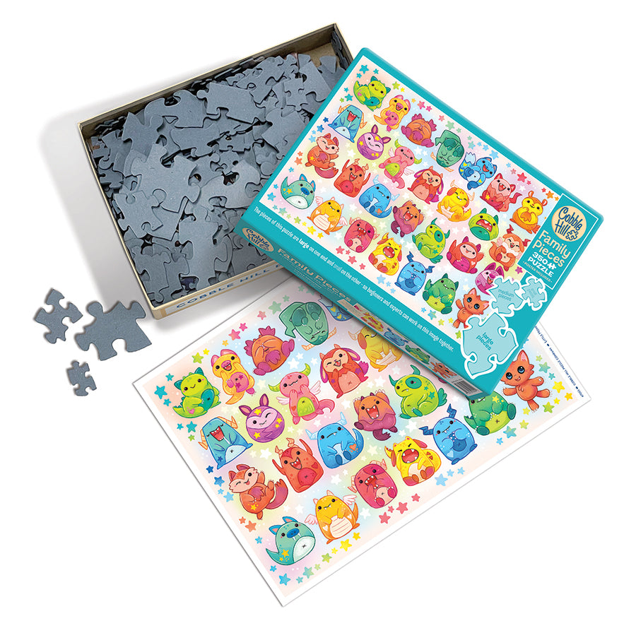 cobble-hill-family-350-little-monsters-puzzle-350-teile-monster image 3