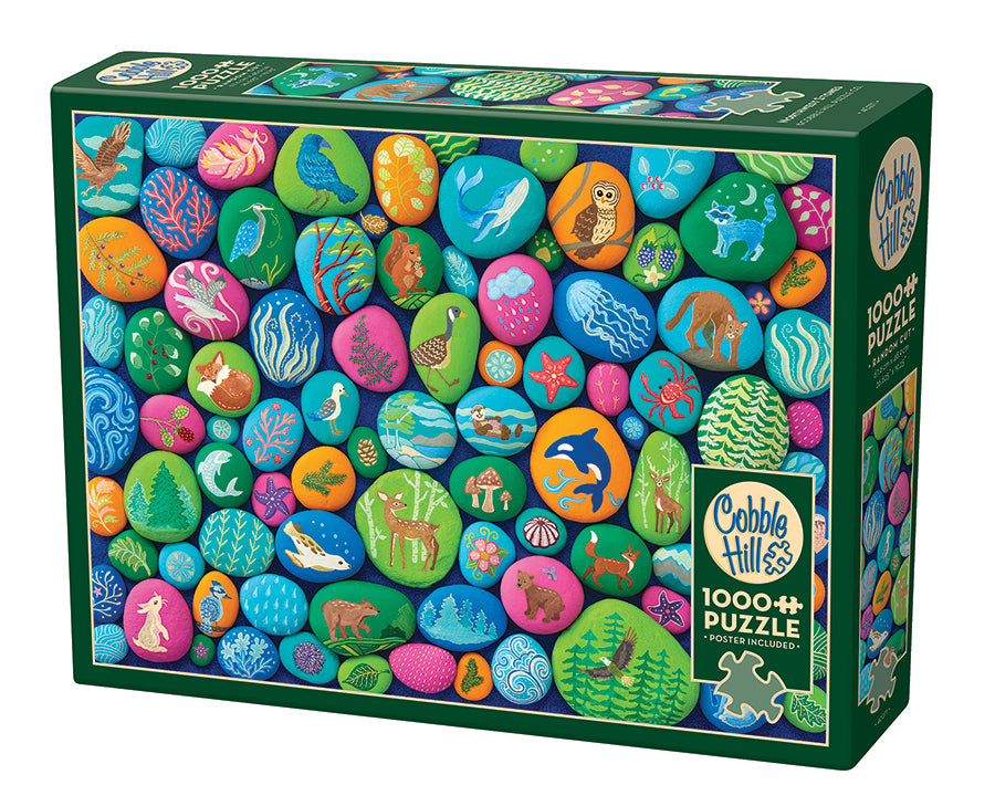 cobble-hill-northwest-stones-1000-teile-puzzle-steine-collage image 1