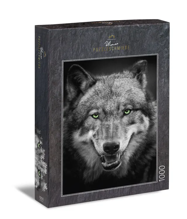 ulmer-puzzleschmiede-puzzle-1000-teile-canis-lupus-wolf-2 image 1