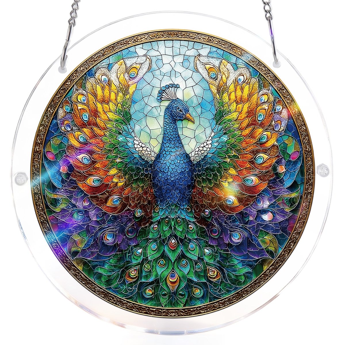 kaayee-suncatcher-puzzle-peacock-of-radiance-acrylpuzzle-small image 5