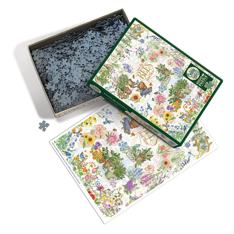 cobble-hill-1000-piece-save-the-bees-bienen-puzzle-1000-teile image 3
