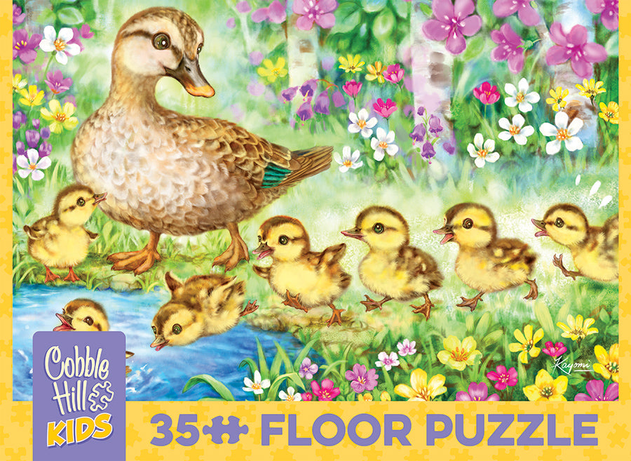 cobble-hill-ducklings-bodenpuzzle-35-teile-entenk-ken image 5
