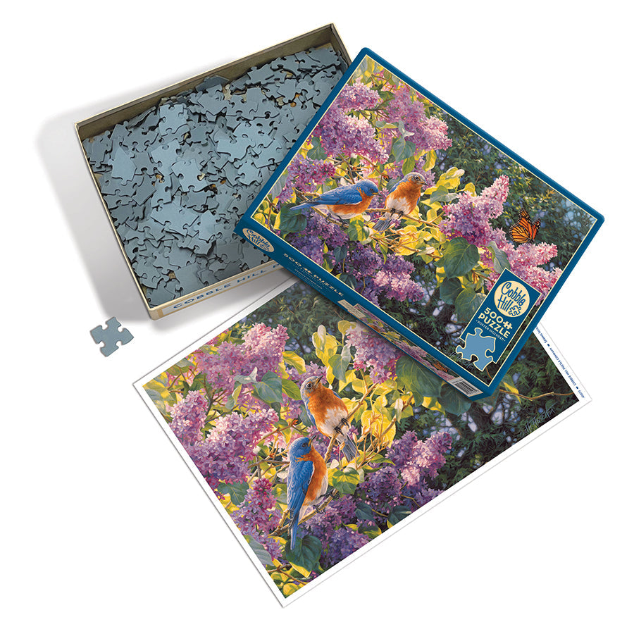 cobble-hill-500-piece-spring-interlude-puzzle-500-teile-garten image 3