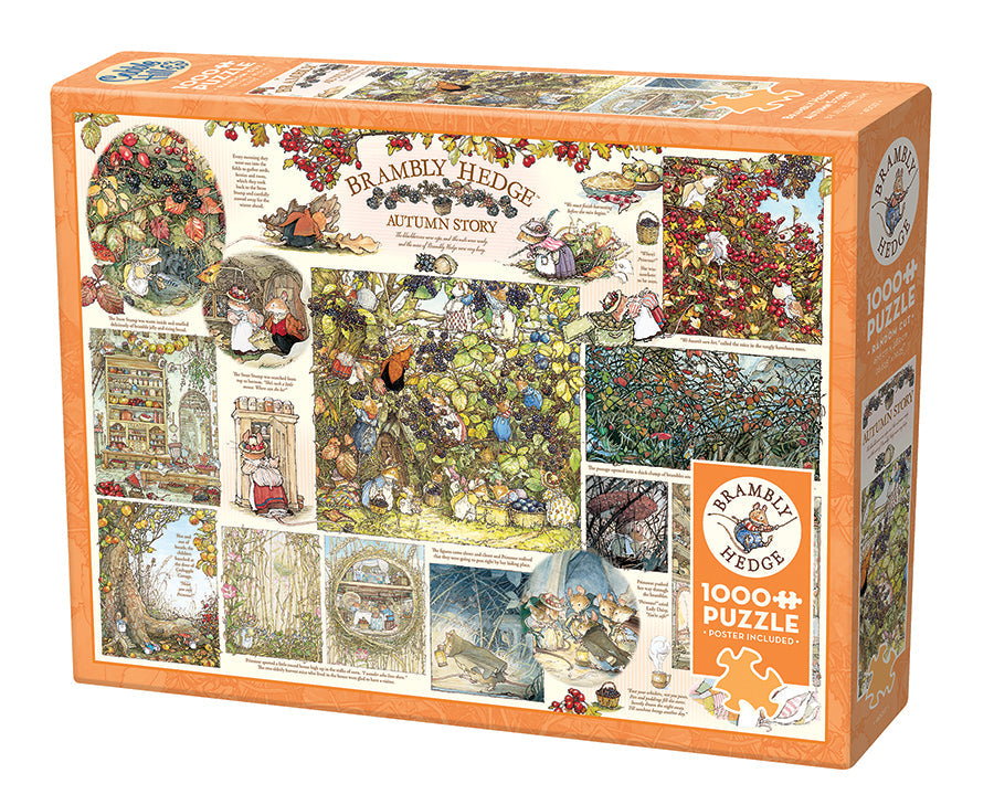cobble-hill-1000-teile-brambly-hedge-autumn-puzzle-herbst image 1