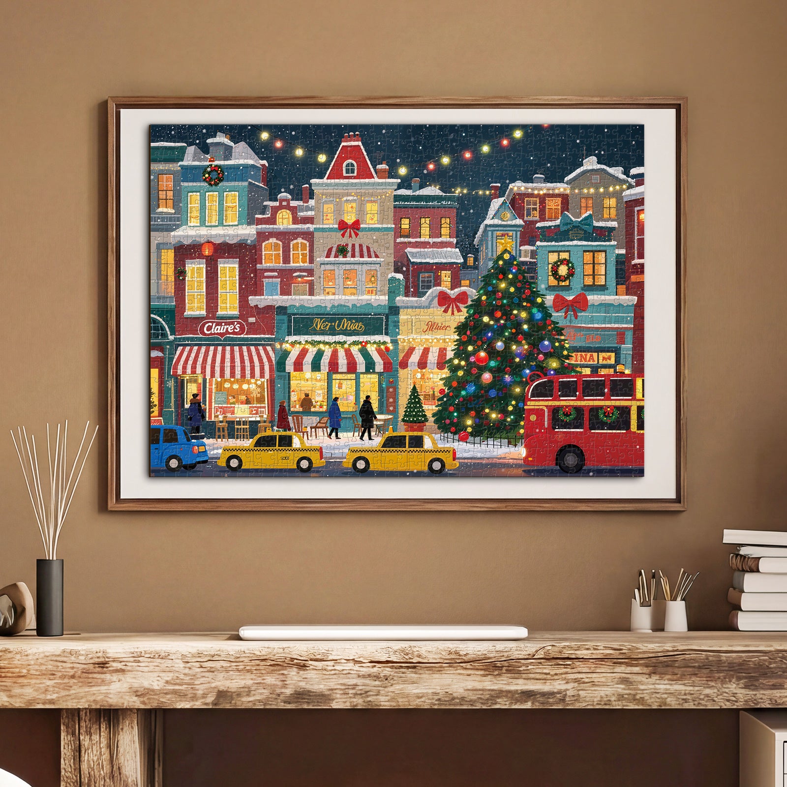 kaayee-christmas-town-street-1000-teile-kartonpuzzle-standard-edition image 5