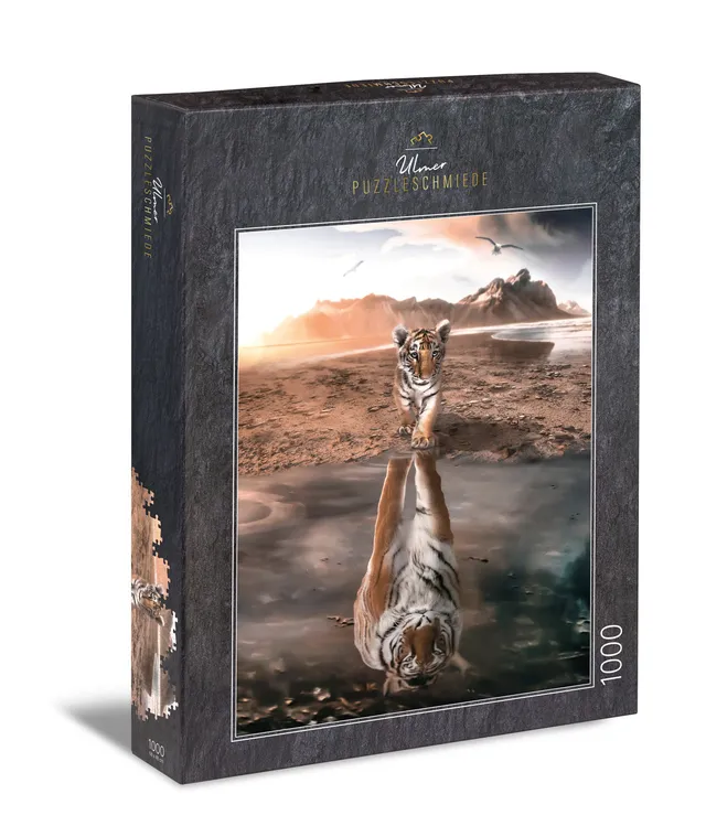 ulmer-puzzleschmiede-gro-e-zukunft-puzzle-1000-teile-tiger image 1