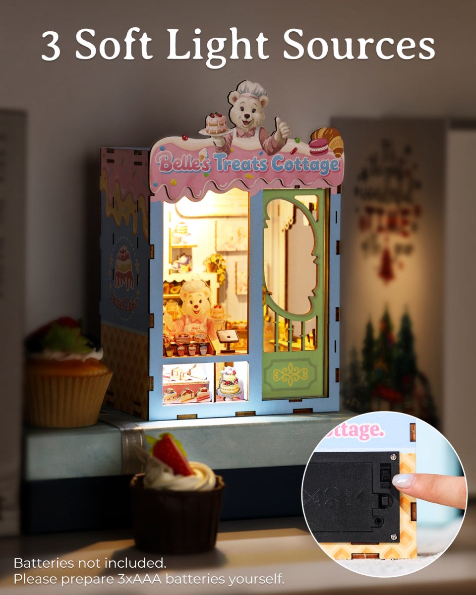 kaayee-book-nook-kit-belle-s-treats-cottage-miniaturhaus image 4