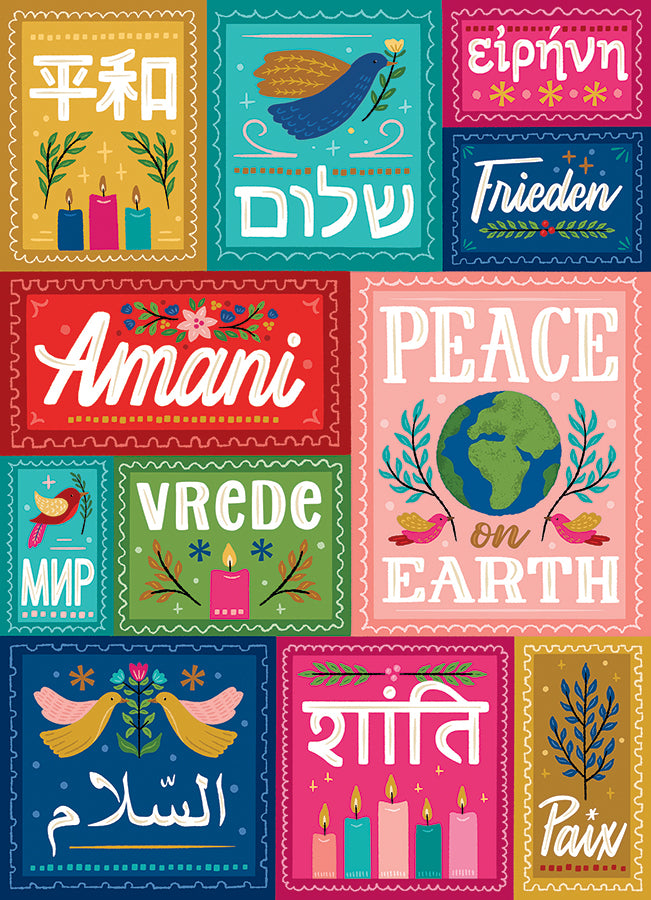 cobble-hill-1000-piece-peace-puzzle-1000-teile-collage image 2