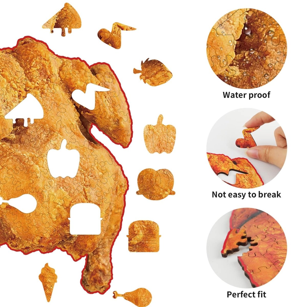 kaayee-fried-chicken-wooden-puzzle-holzpuzzle-small-essen image 2