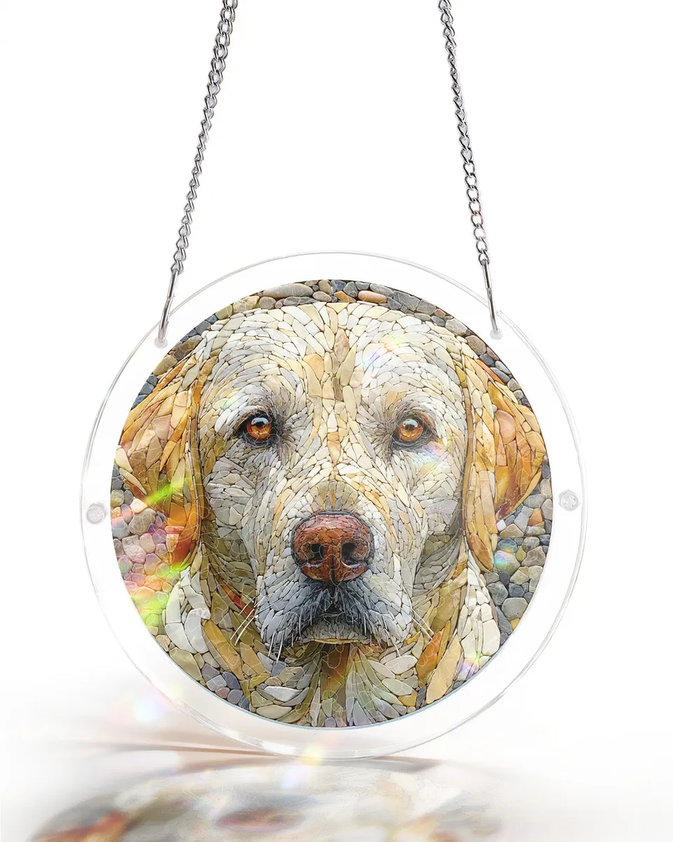 kaayee-stone-dog-suncatcher-puzzle-acryl-small-18-8-cm image 1