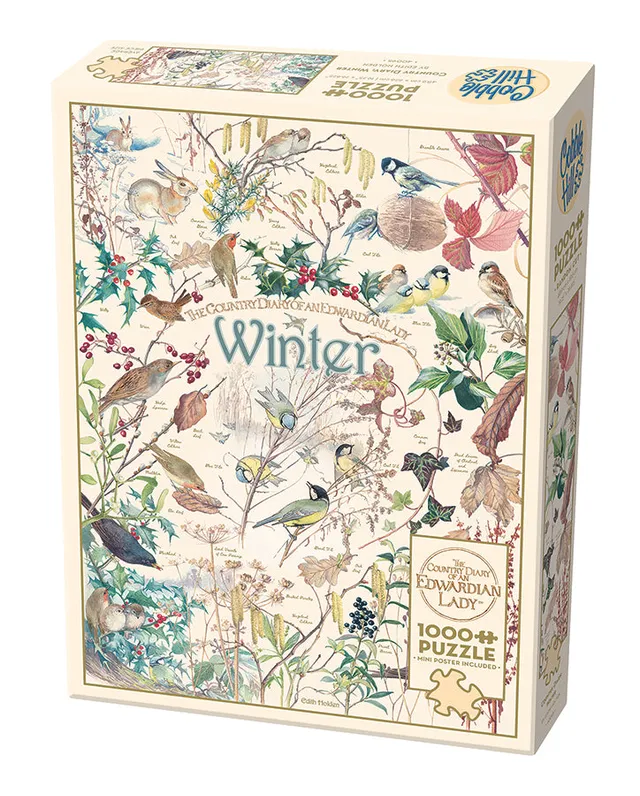 cobble-hill-1000-teile-country-diary-winter-puzzle-v-gel image 1