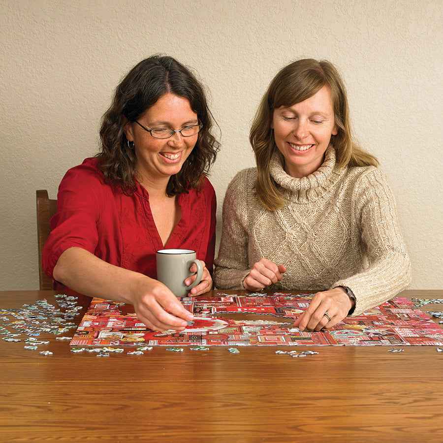 cobble-hill-red-1000-teile-puzzle-collage-rot image 5