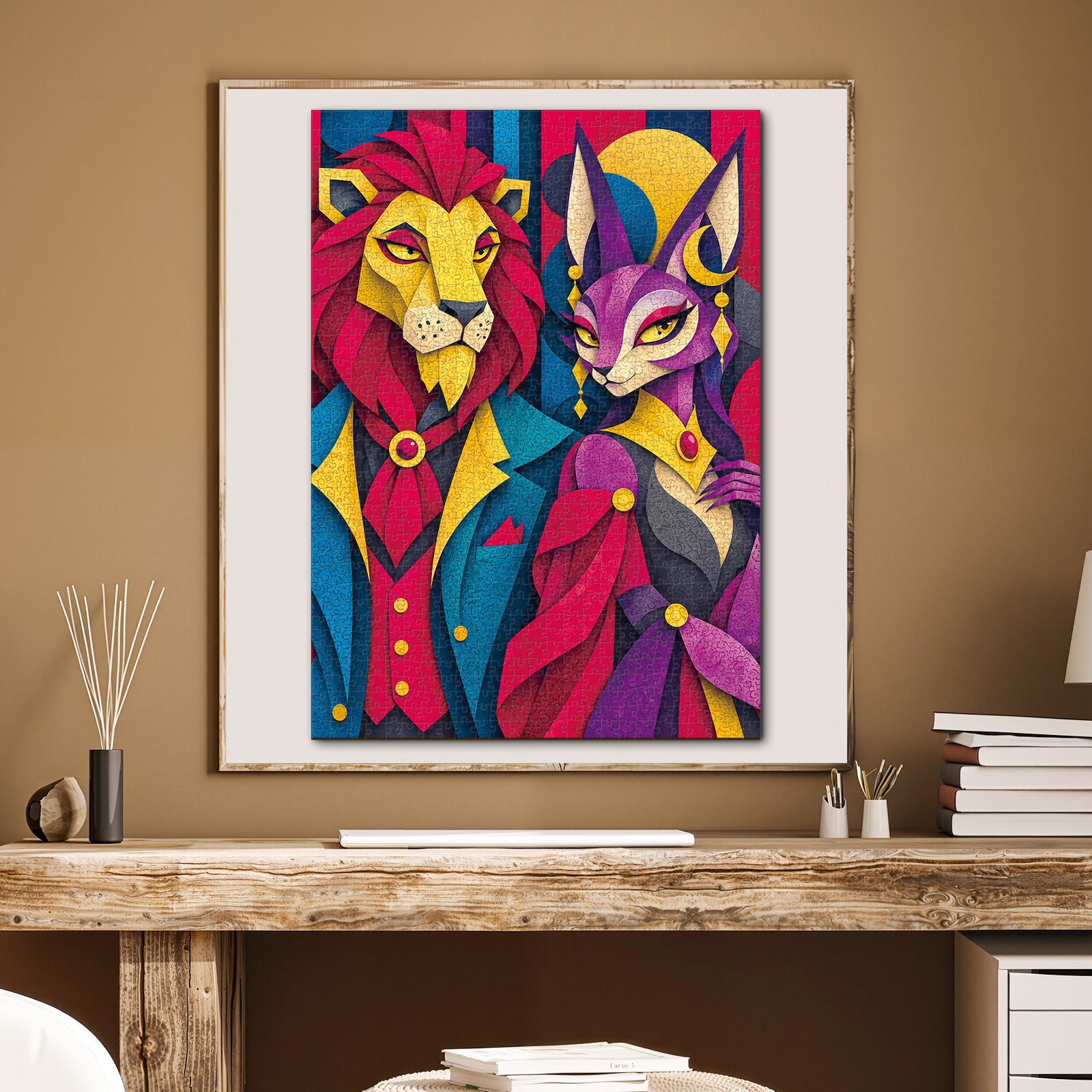 kaayee-cardboard-puzzle-regal-duo-1000-teile-standard image 5