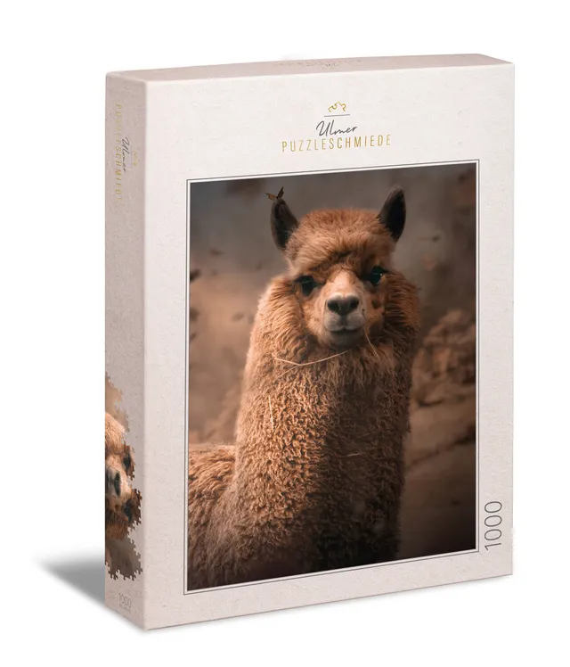 ulmer-puzzleschmiede-k-nigin-der-anden-puzzle-1000-alpaka image 1