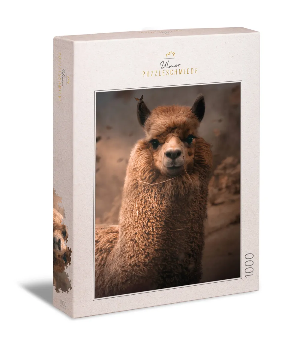 ulmer-puzzleschmiede-k-nigin-der-anden-puzzle-1000-alpaka image 1