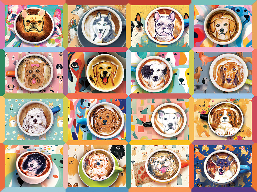 cobble-hill-puppy-lattes-puzzle-275-teile-welpen image 2