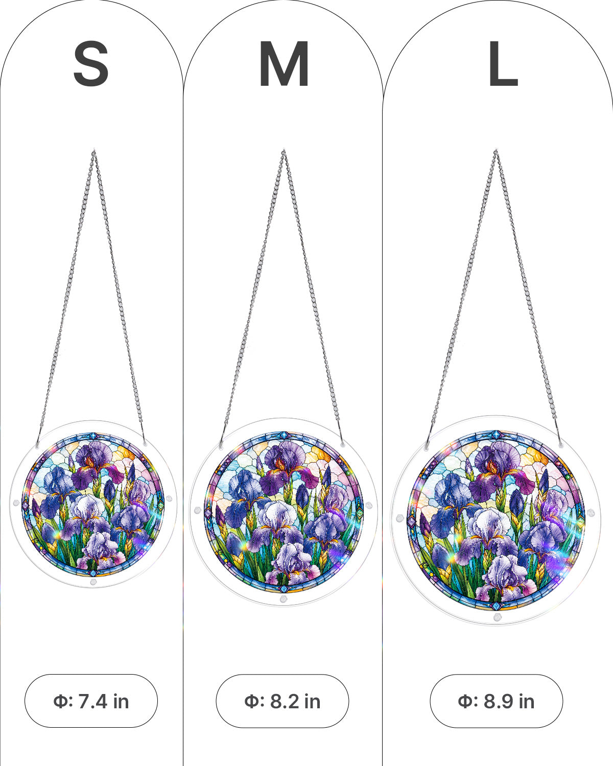 kaayee-suncatcher-puzzle-iris-morning-light-fensterbild-m-20-8-cm image 5