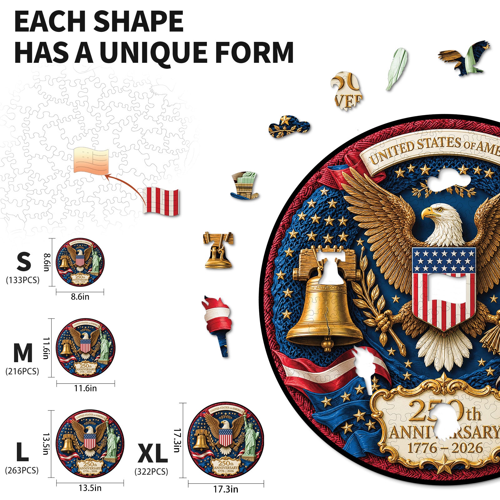 kaayee-wooden-puzzle-glory-of-america-holzpuzzle-m image 3