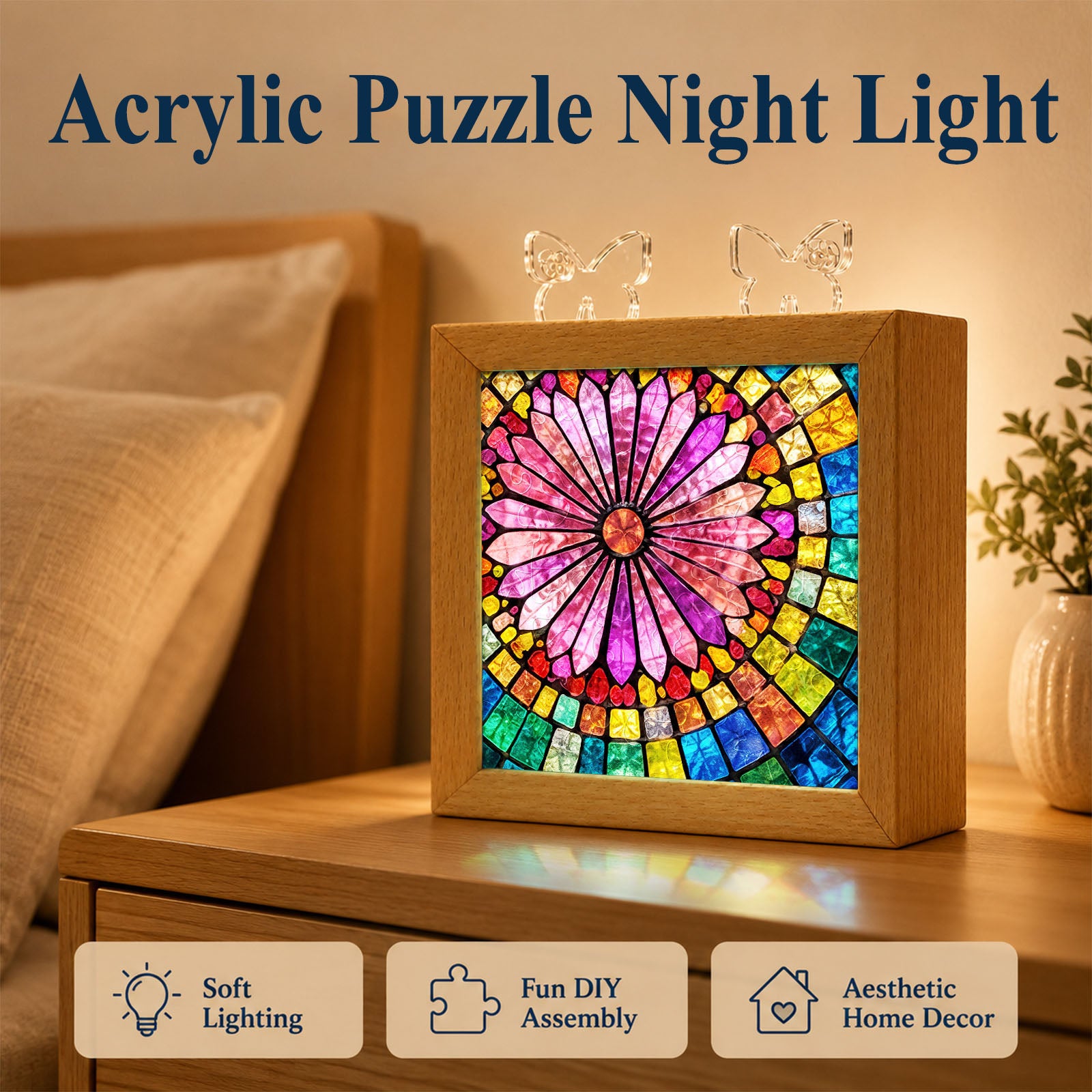 kaayee-night-light-aurora-bloom-acryl-puzzle-nachtlicht-holz image 6