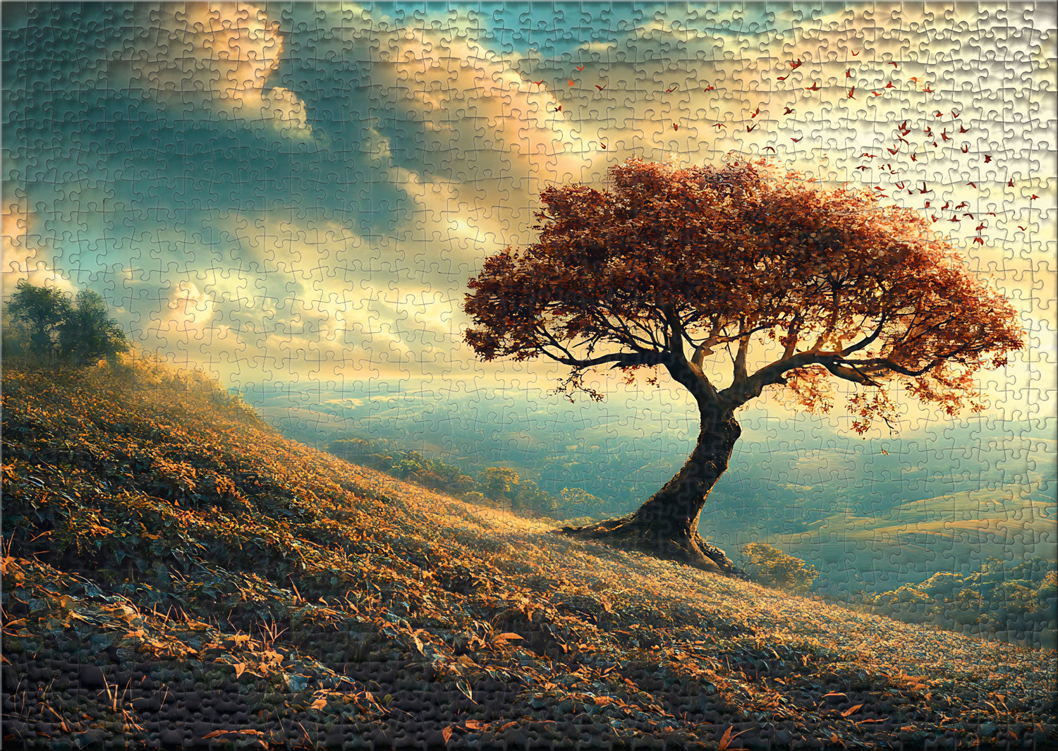 ulmer-puzzleschmiede-puzzle-1000-teile-herbstland-herbst image 2