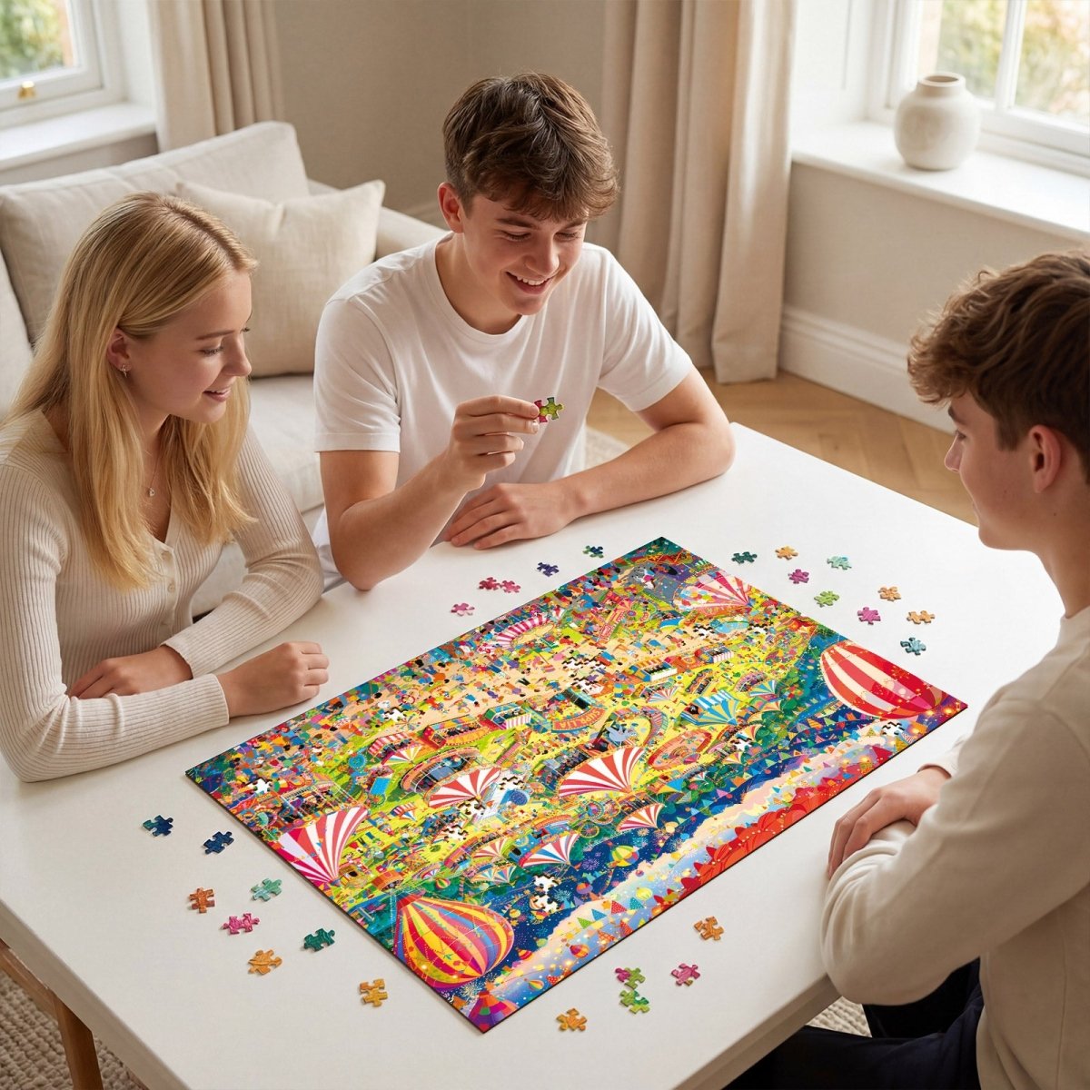 kaayee-starlit-circus-1000-teile-puzzle-standard-zirkusmotiv image 8