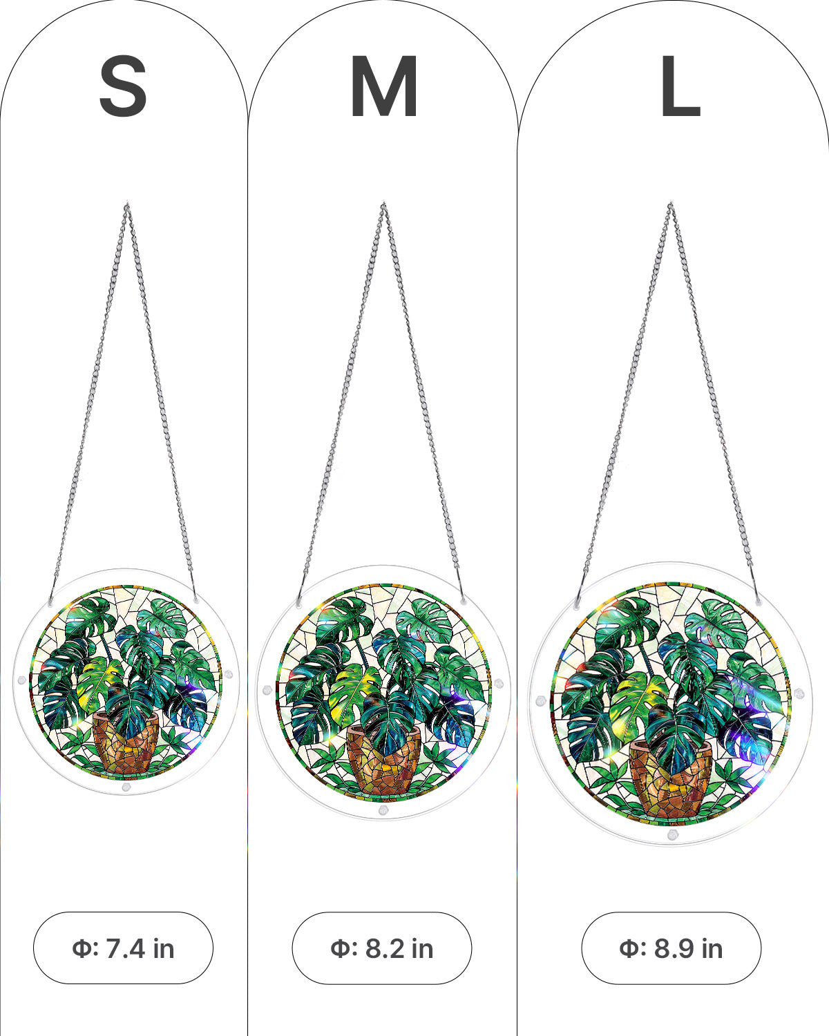 kaayee-suncatcher-monstera-fensterbild-medium-acryl image 5