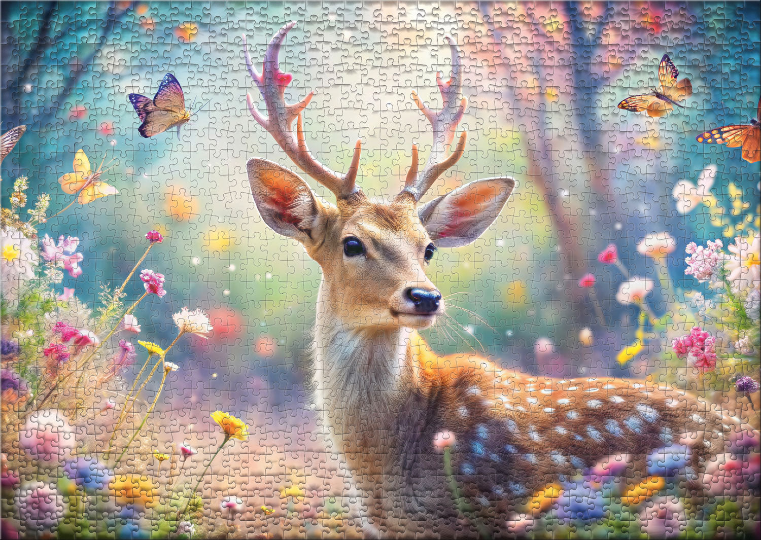 ulmer-puzzleschmiede-m-rchenprinz-puzzle-1000-teile-hirsch image 2