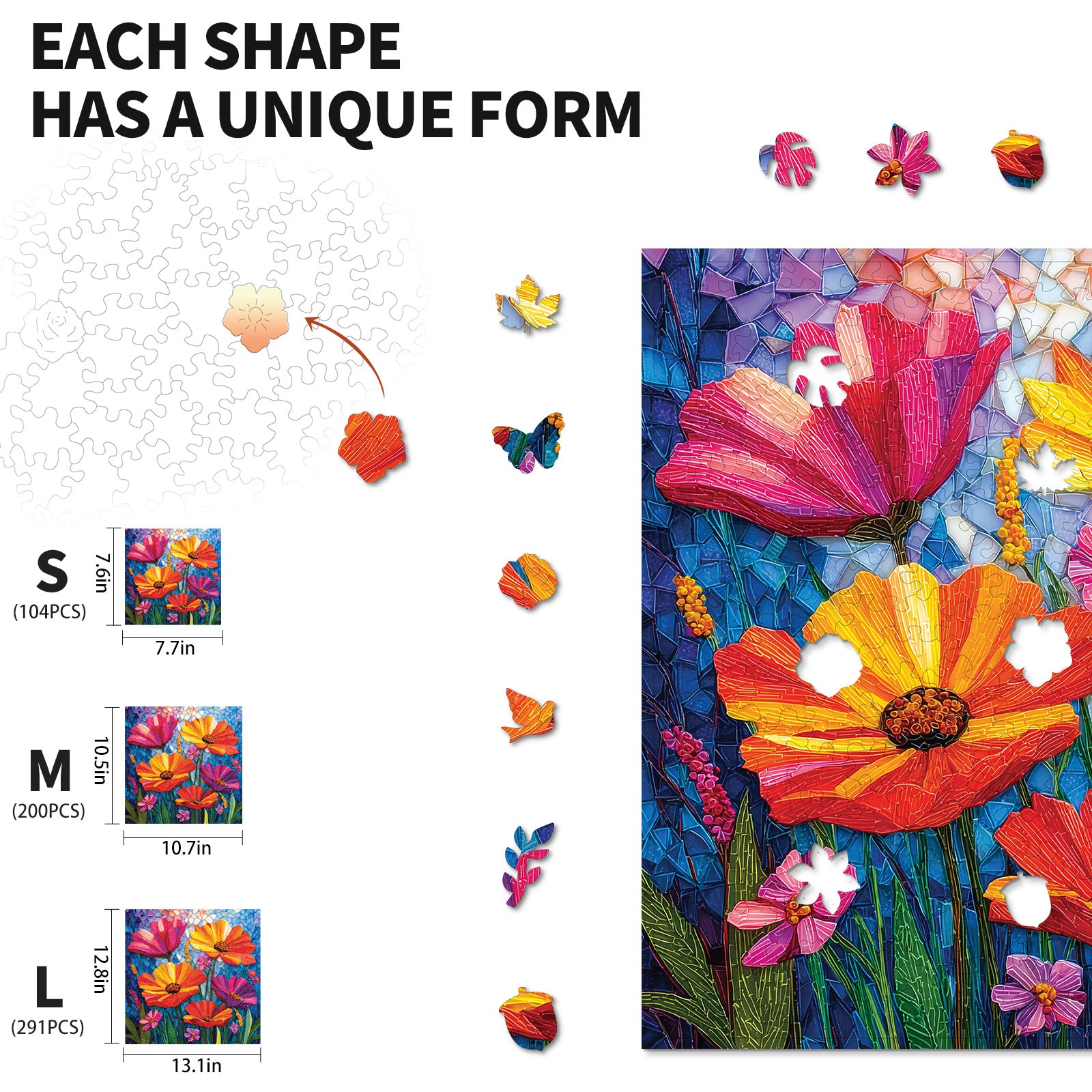 kaayee-sunlit-blooms-holzpuzzle-medium-fan-favorite image 3