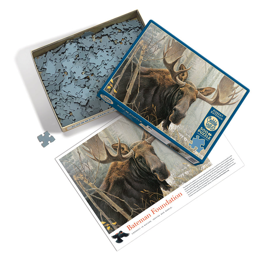 cobble-hill-500-piece-bull-moose-puzzle-500-teile-elch image 3
