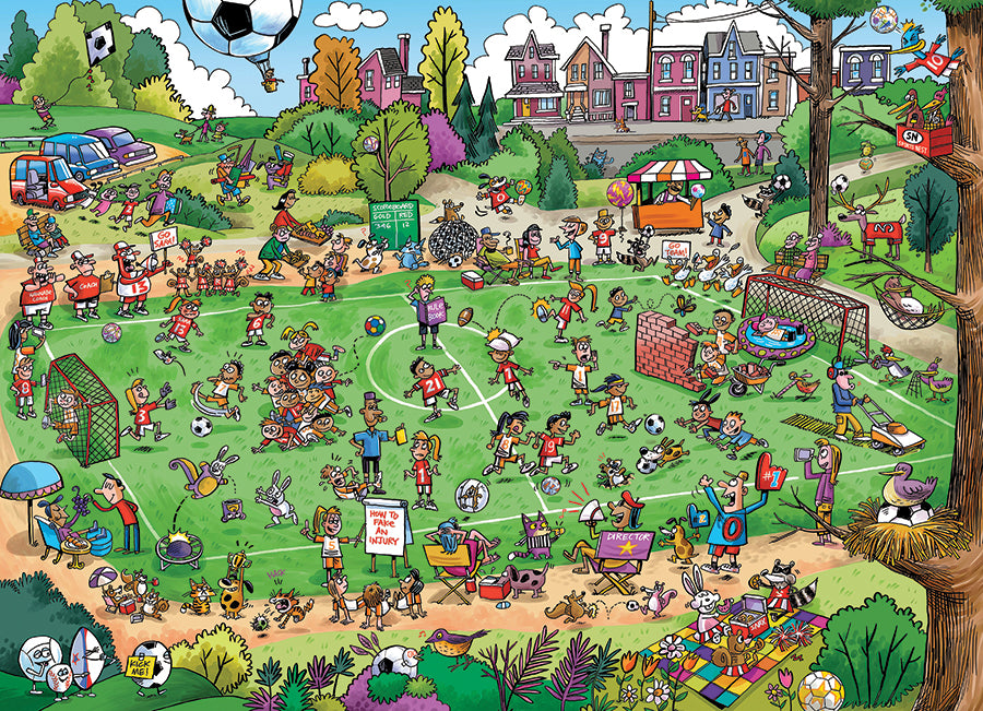 cobble-hill-doodletown-offside-antics-1000-teile-puzzle-fu-ball image 2