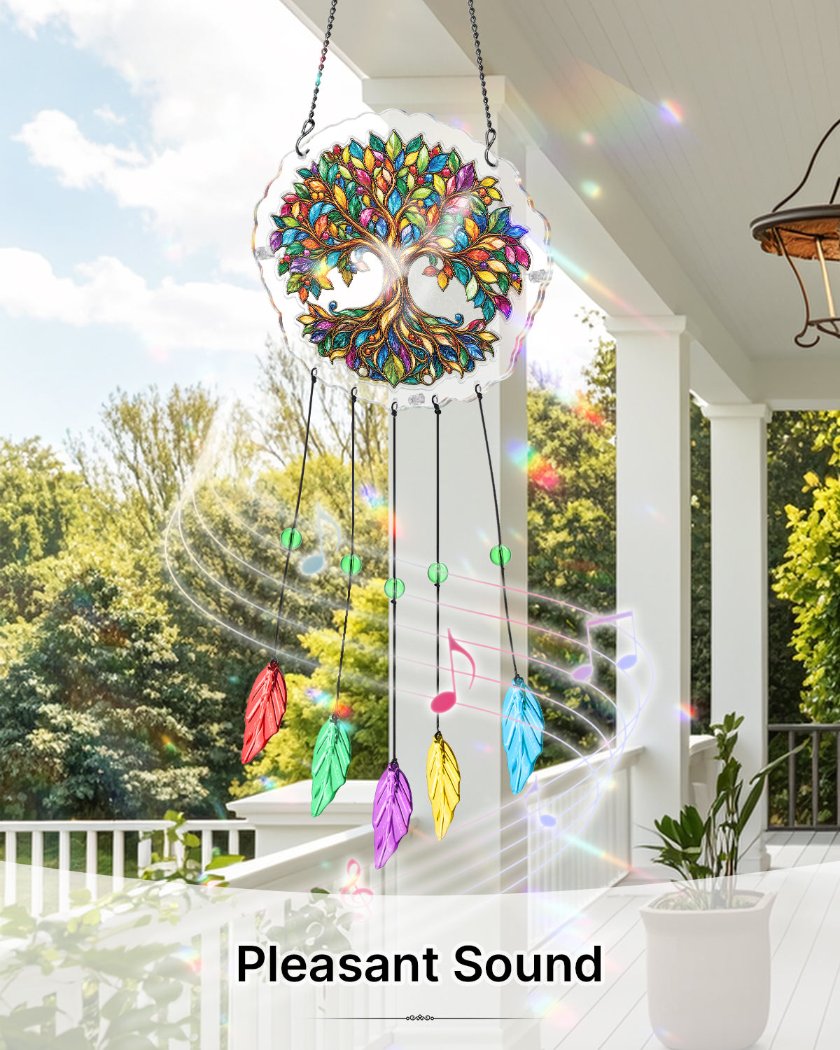 kaayee-wind-chime-tree-of-life-windspiel-small-bunt-18-cm image 4