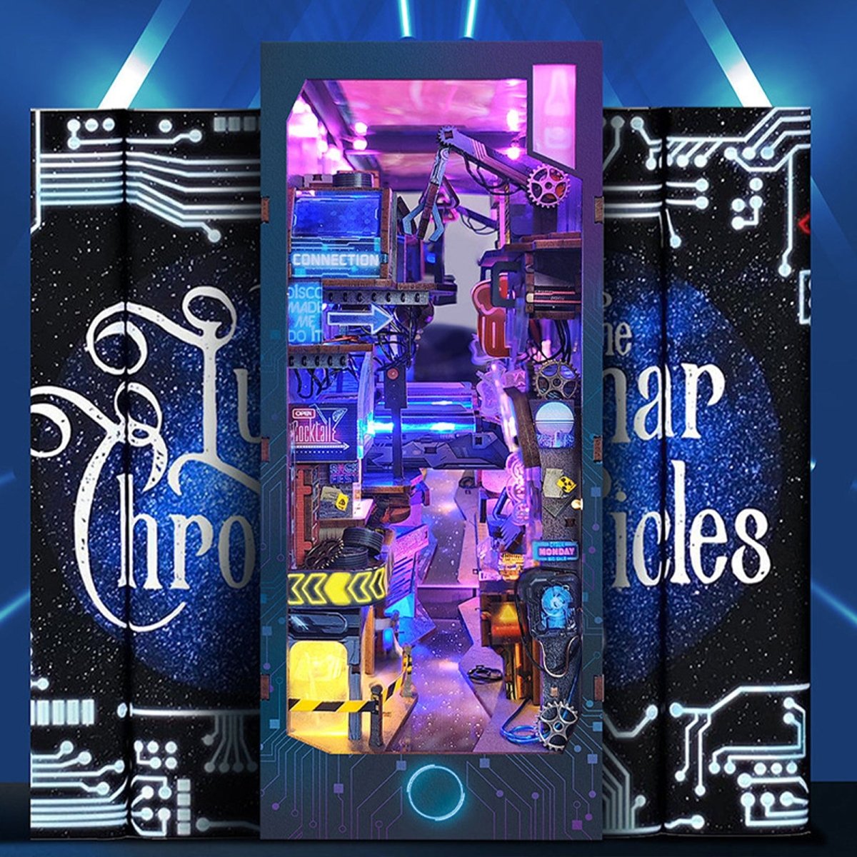 kaayee-book-nook-boundless-dimensions-cyberpunk-bausatz-led image 2