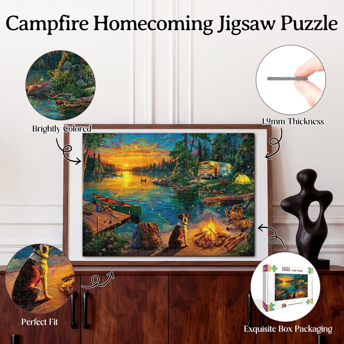 kaayee-cardboard-puzzle-campfire-homecoming-1000-teile-eco image 3