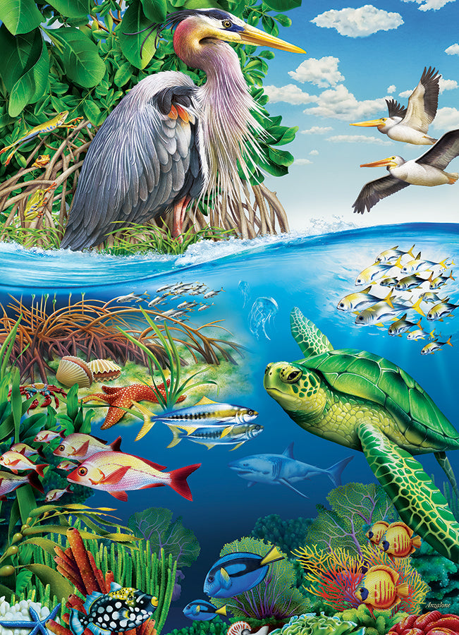 cobble-hill-family-pieces-350-earth-day-puzzle-350-teile-familie image 2