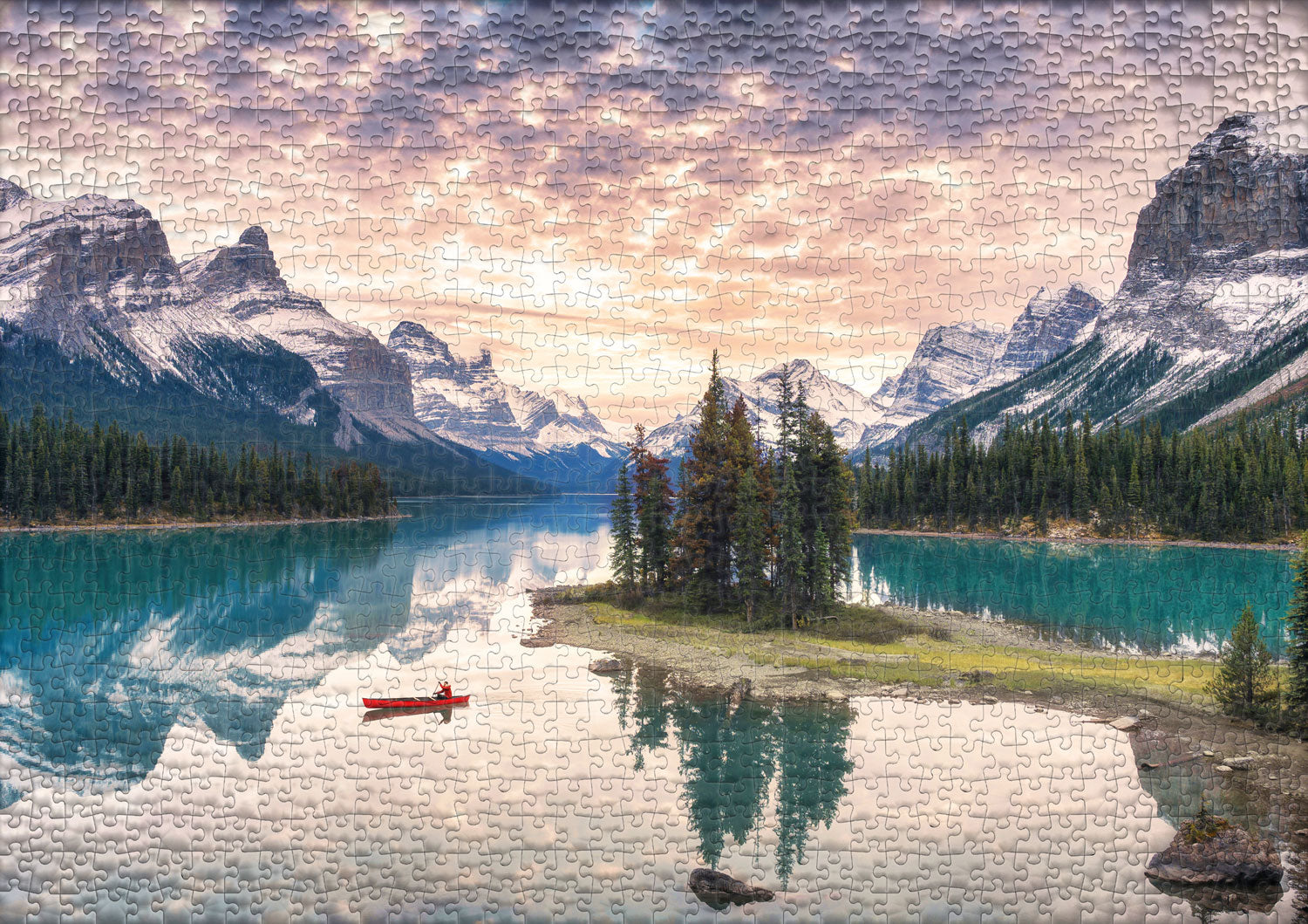 ulmer-puzzleschmiede-einsamkeit-puzzle-1000-teile-kanada-see image 2