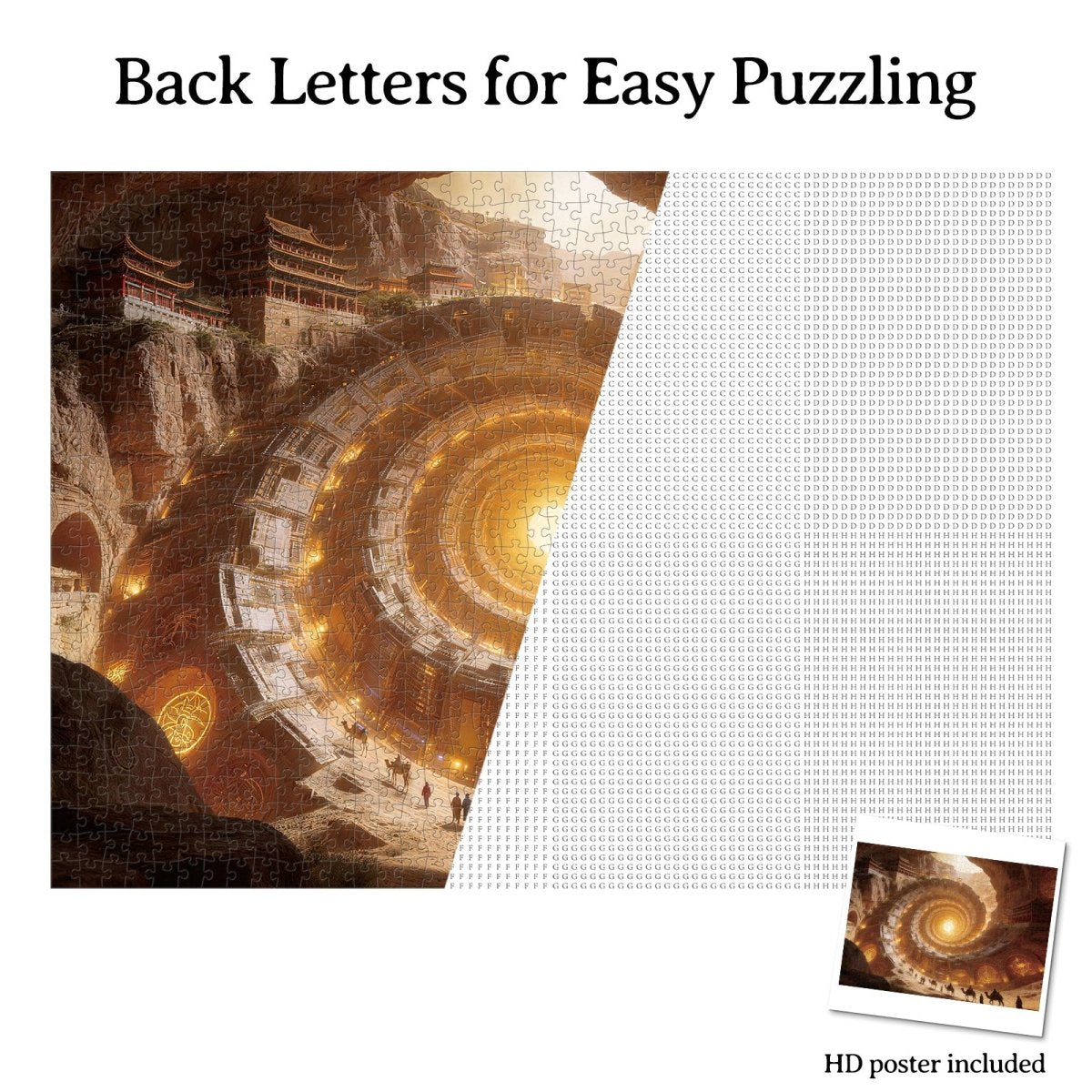 kaayee-golden-gatewheel-puzzle-1000-teile-eco-white-board image 6