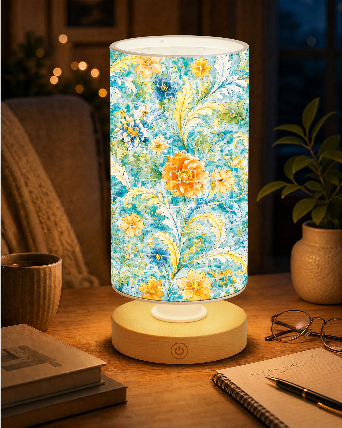 kaayee-night-light-azure-floral-rhapsody-nachtlicht-acryl image 3