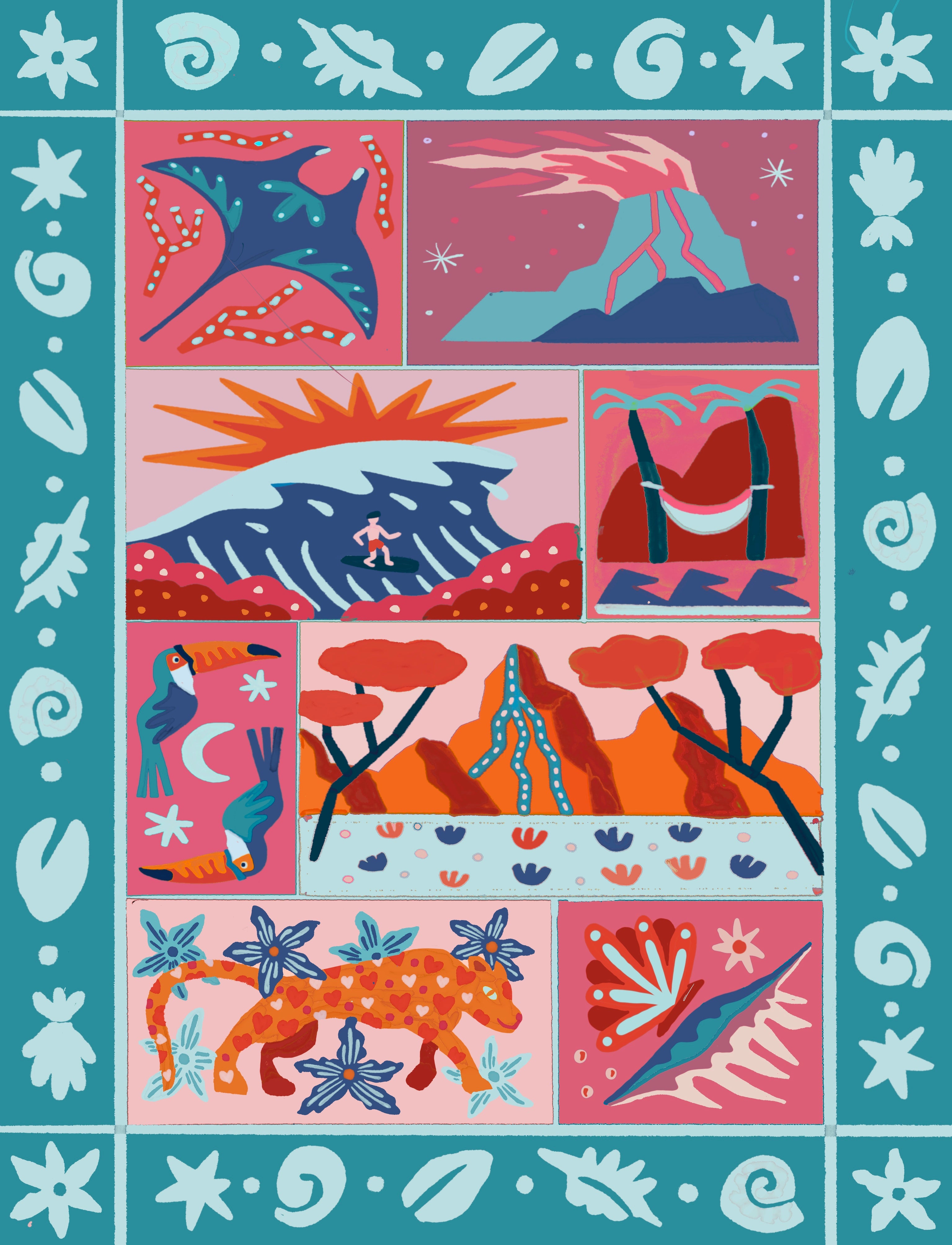 lundi-en-huit-peinture-au-num-ro-pitisdessins-malen-nach-zahlen-set image 4