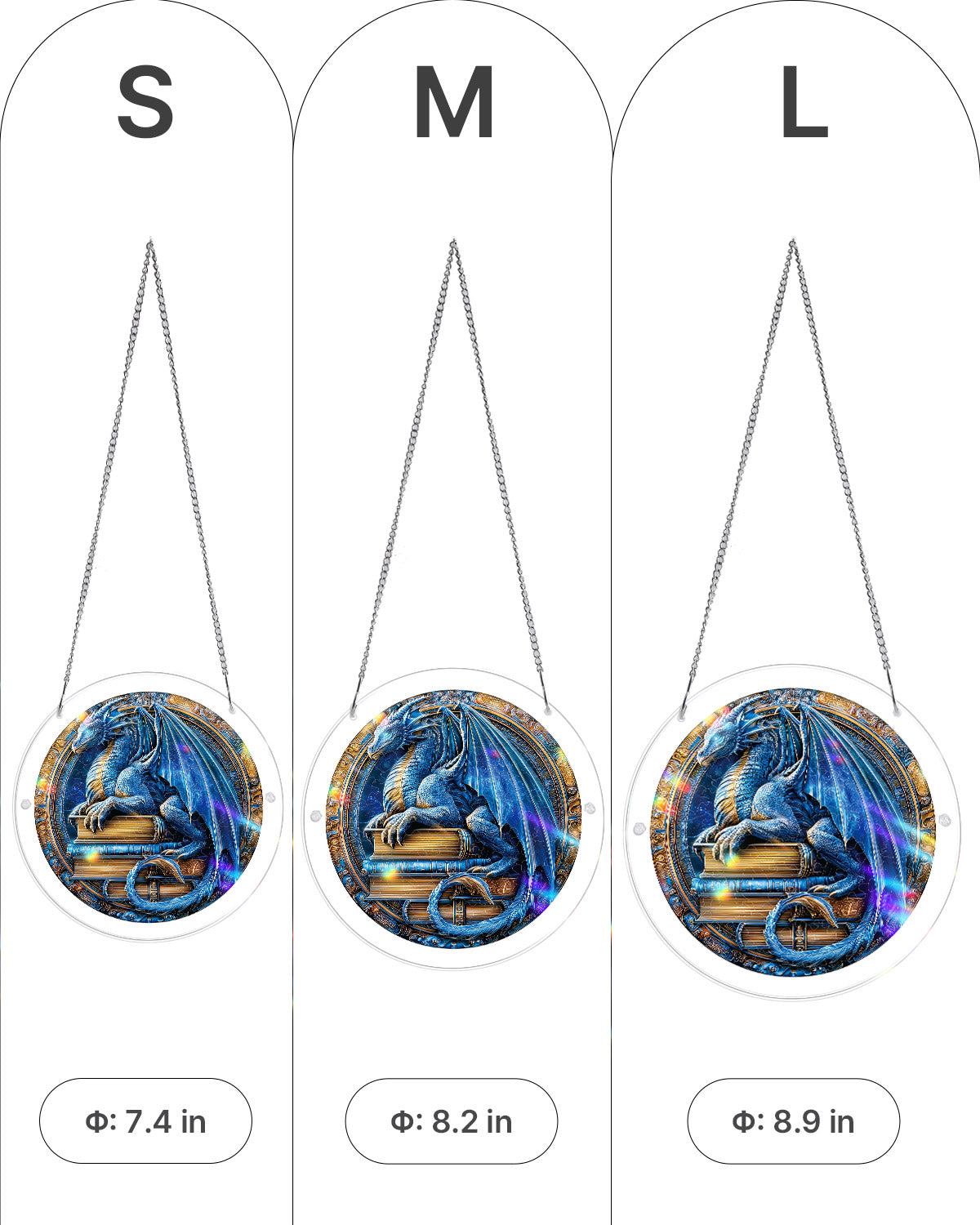 kaayee-suncatcher-puzzle-dragon-realm-library-fensterbild-m image 5